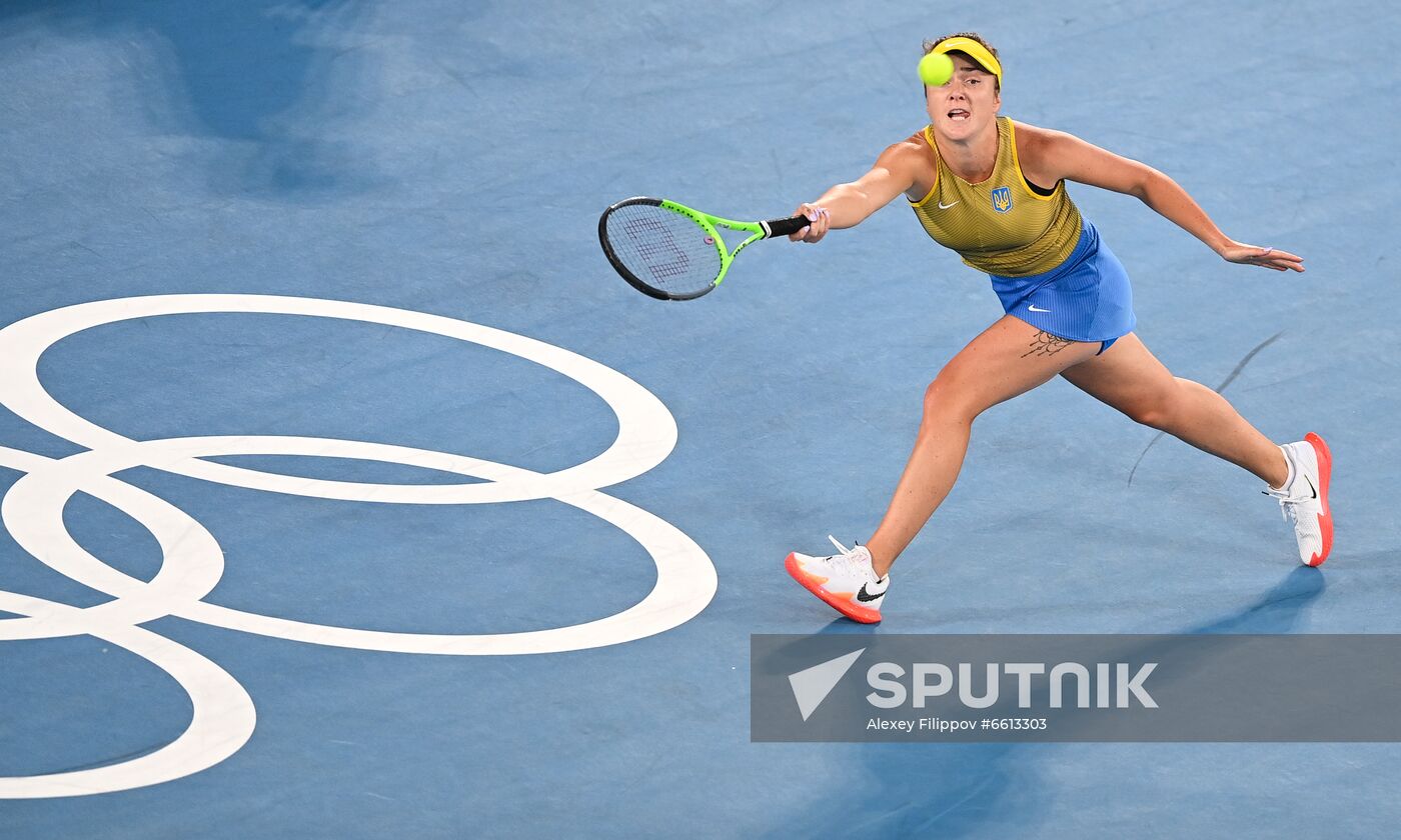 Japan Olympics 2020 Tennis Women Singles Rybakina - Svitolina