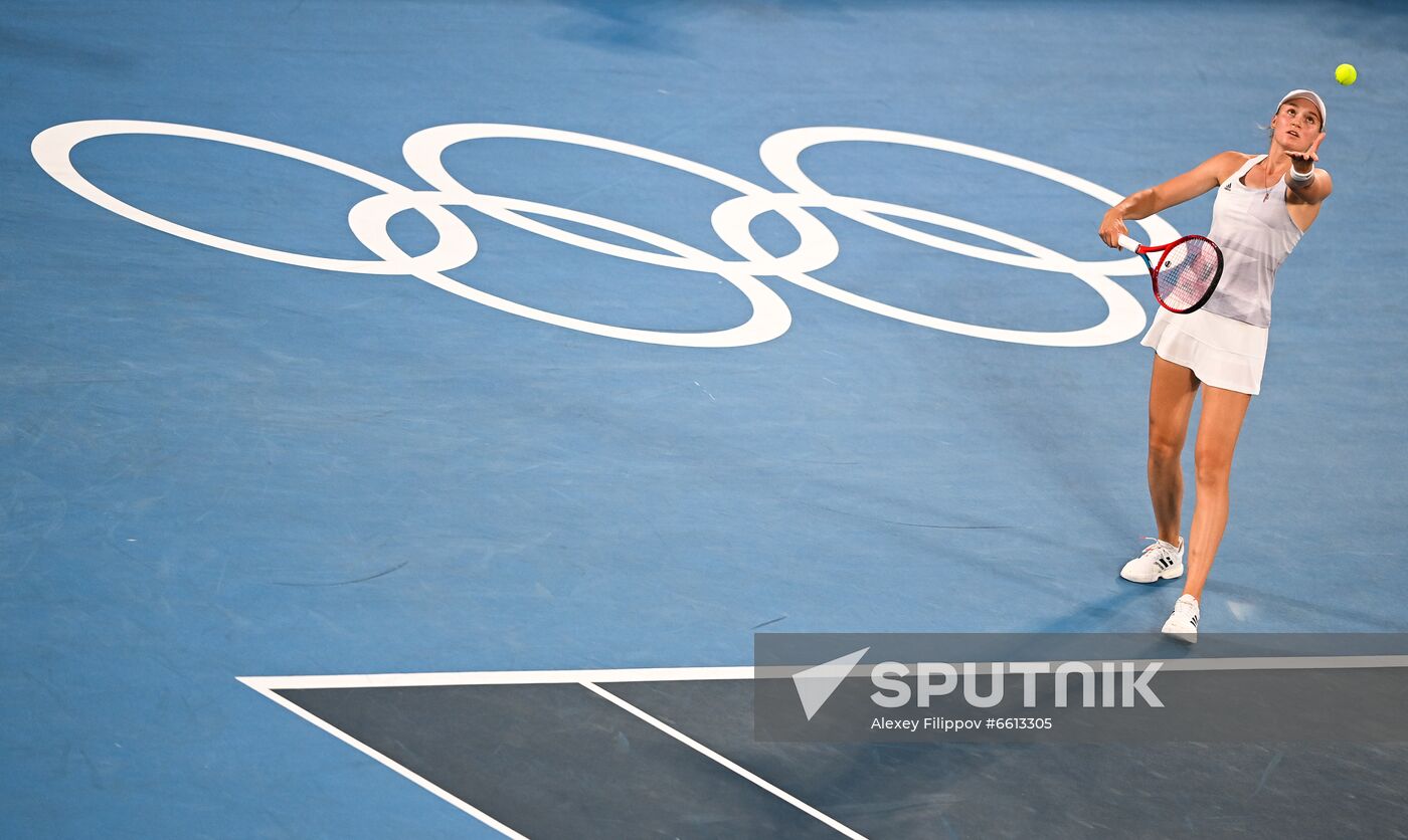 Japan Olympics 2020 Tennis Women Singles Rybakina - Svitolina