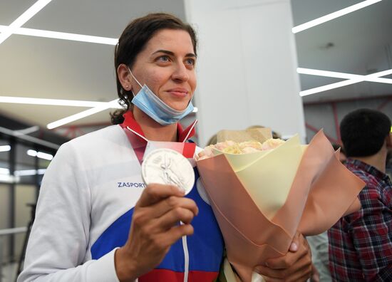 Russia  Olympics 2020 Athletes Arrival