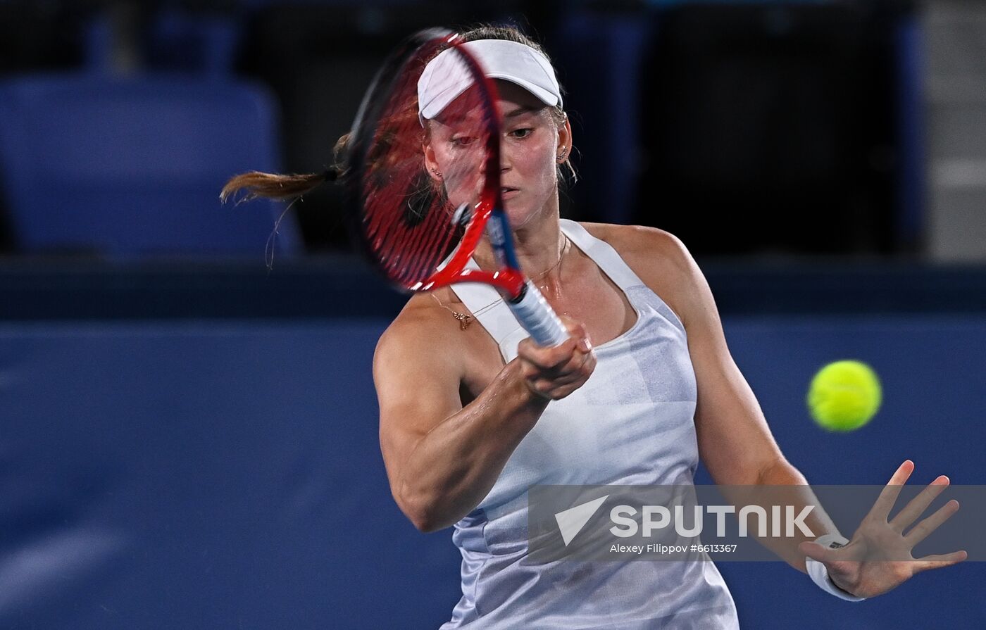 Japan Olympics 2020 Tennis Women Singles Rybakina - Svitolina