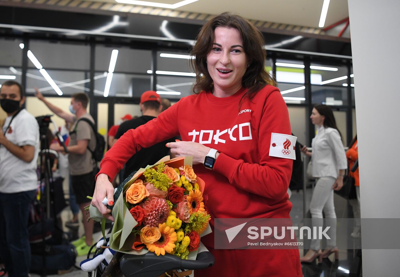 Russia  Olympics 2020 Athletes Arrival