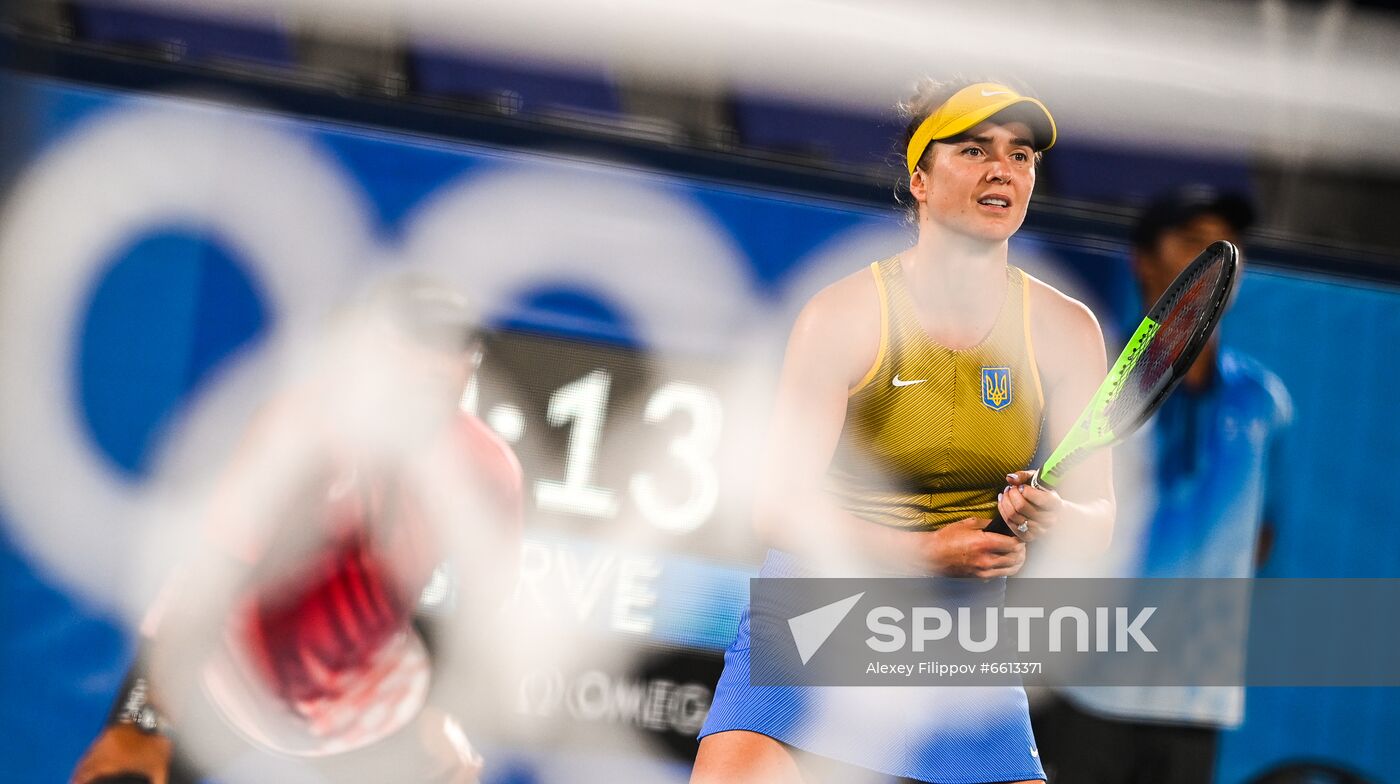 Japan Olympics 2020 Tennis Women Singles Rybakina - Svitolina