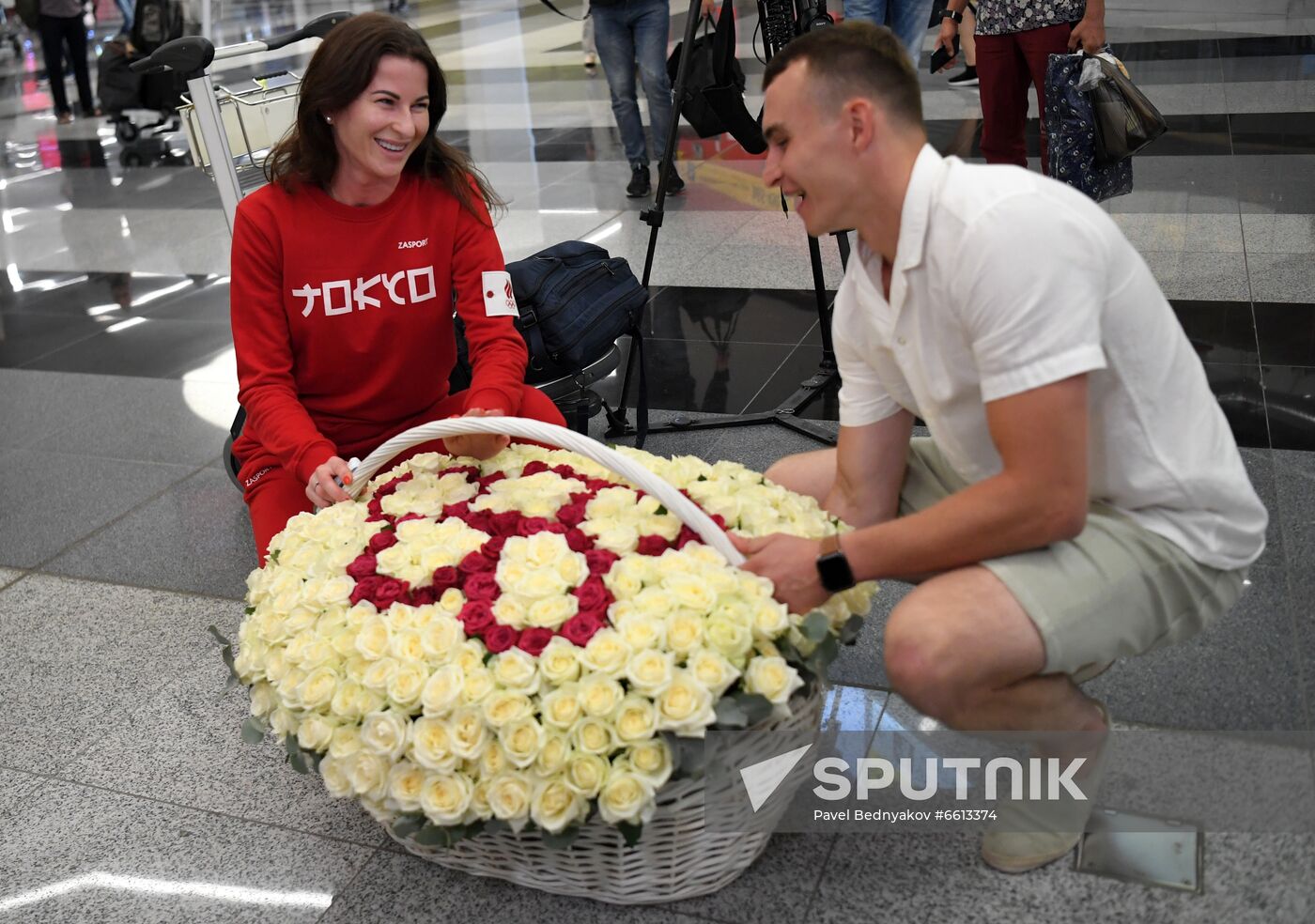 Russia  Olympics 2020 Athletes Arrival