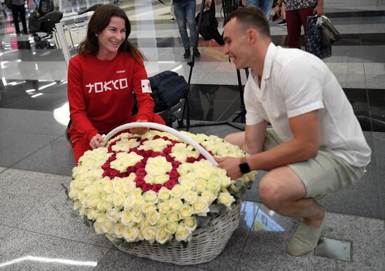 Russia  Olympics 2020 Athletes Arrival