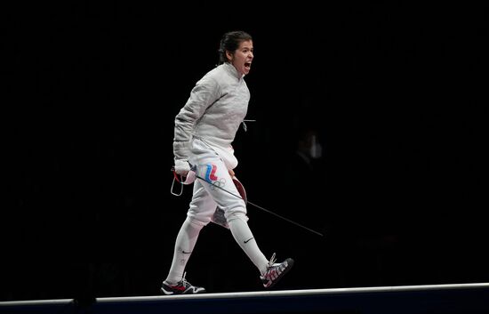 Japan Olympics 2020 Fencing Women Sabre Team