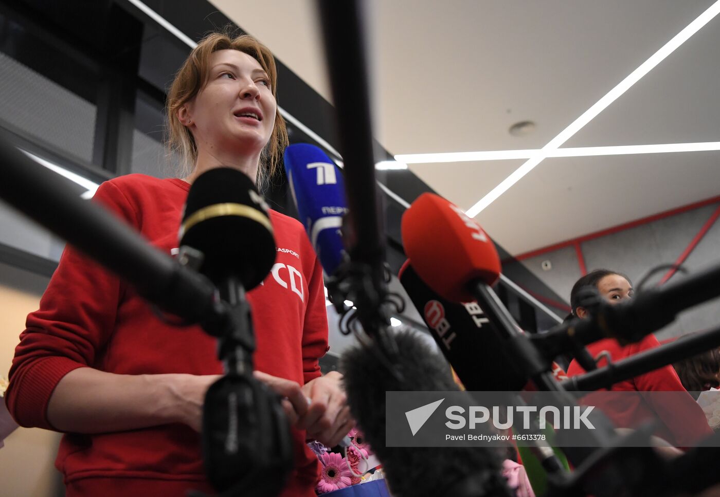 Russia  Olympics 2020 Athletes Arrival