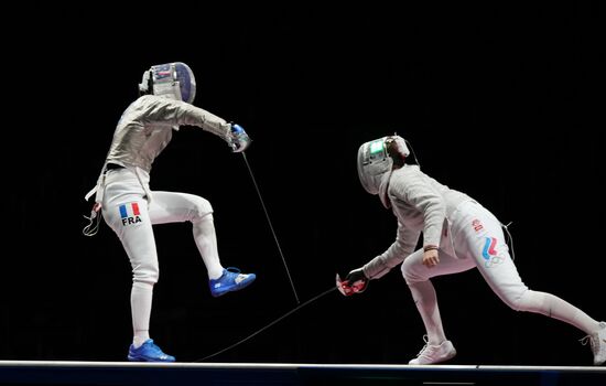 Japan Olympics 2020 Fencing Women Sabre Team