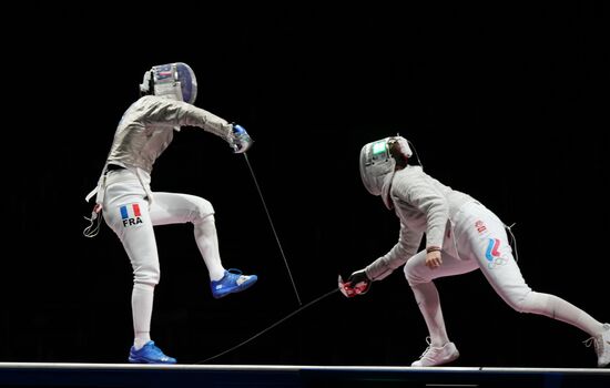 Japan Olympics 2020 Fencing Women Sabre Team