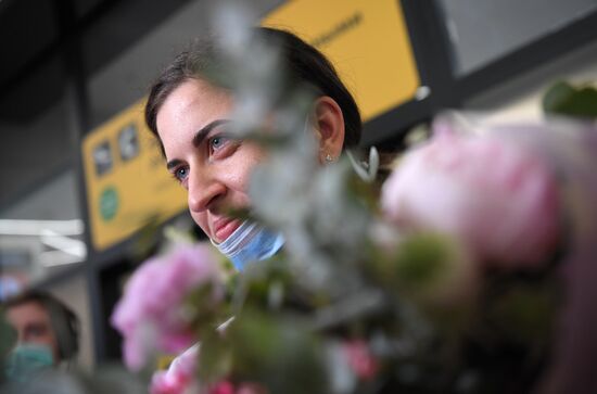 Russia  Olympics 2020 Athletes Arrival