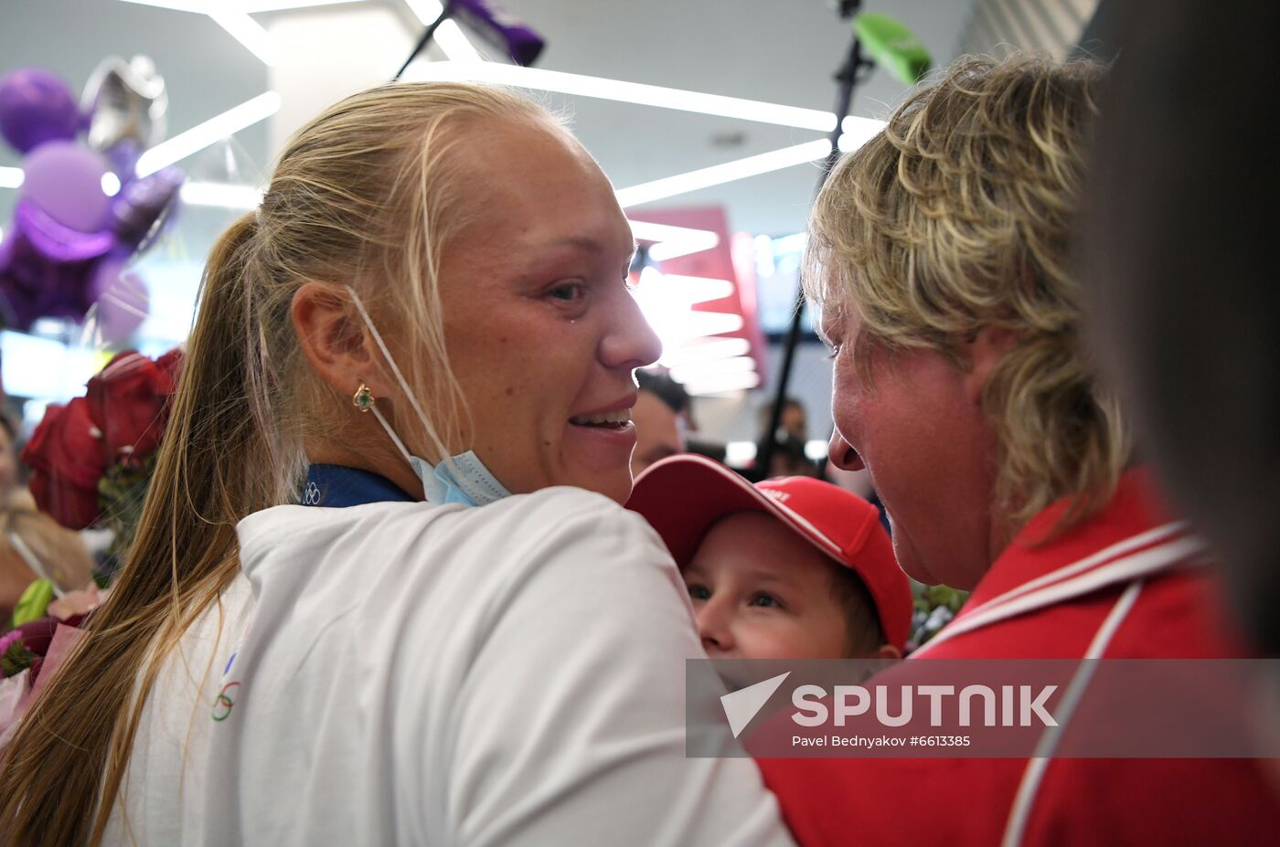 Russia  Olympics 2020 Athletes Arrival