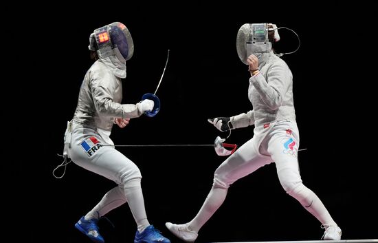 Japan Olympics 2020 Fencing Women Sabre Team