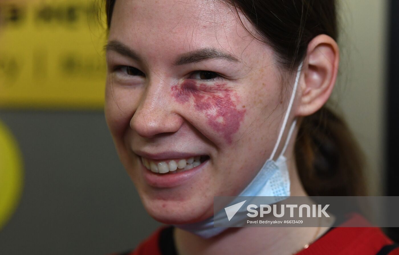 Russia  Olympics 2020 Athletes Arrival