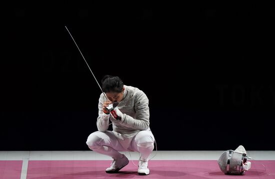 Japan Olympics 2020 Fencing Women Sabre Team