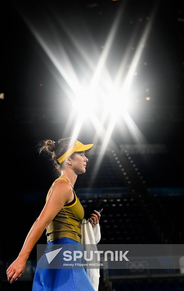 Japan Olympics 2020 Tennis Women Singles Rybakina - Svitolina