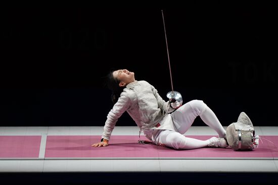 Japan Olympics 2020 Fencing Women Sabre Team
