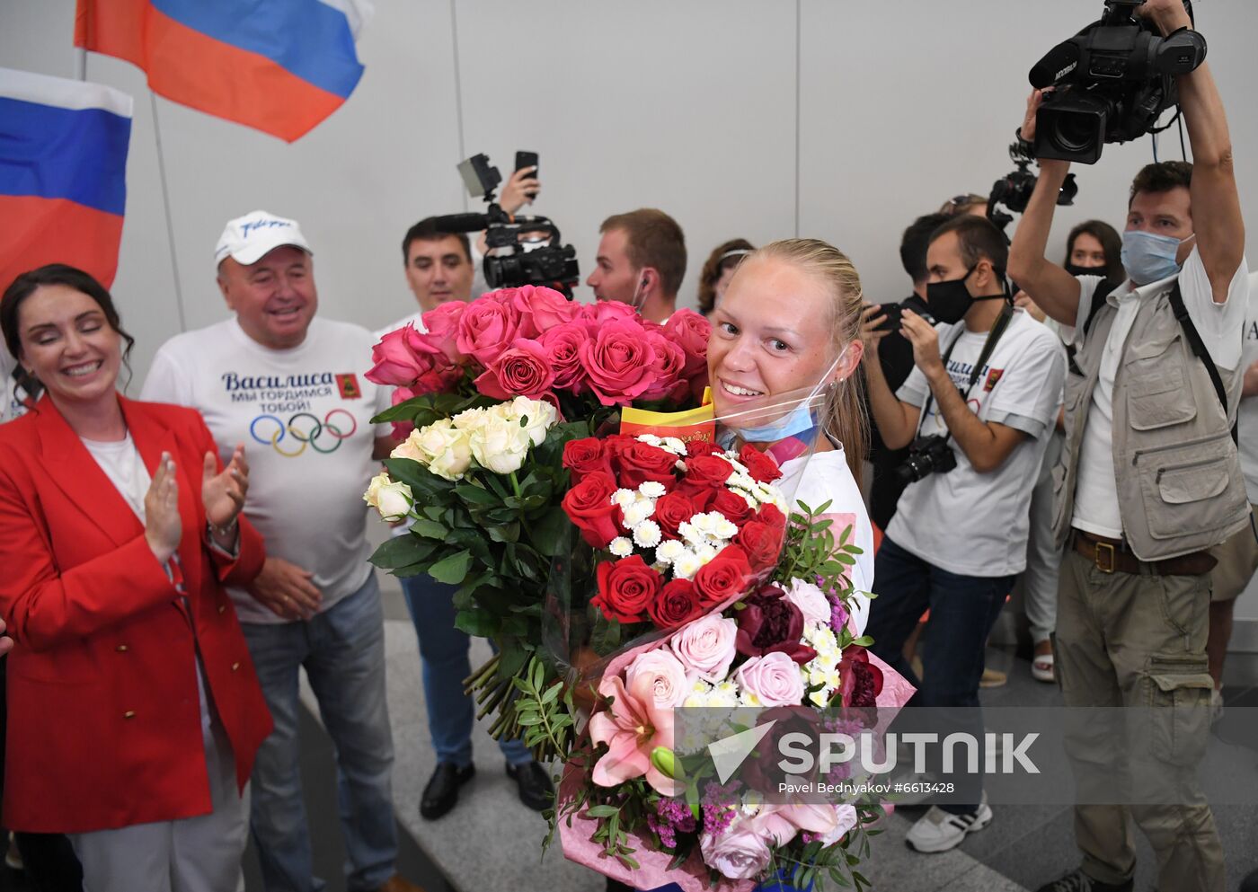 Russia  Olympics 2020 Athletes Arrival