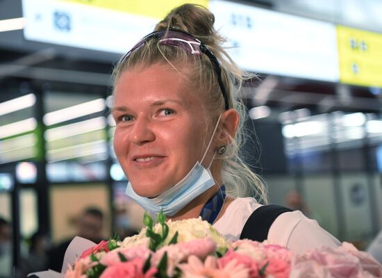 Russia  Olympics 2020 Athletes Arrival