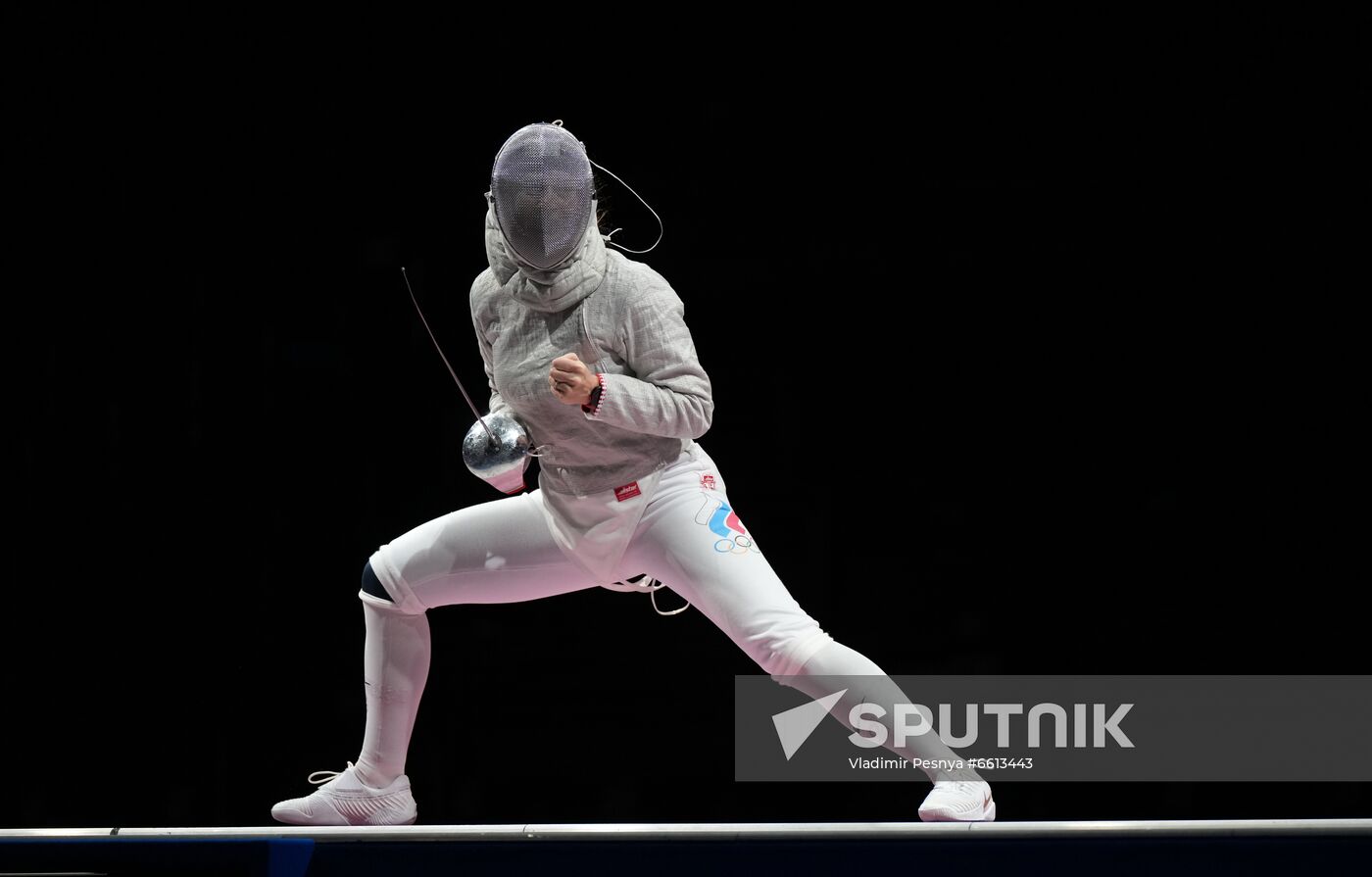 Japan Olympics 2020 Fencing Women Sabre Team