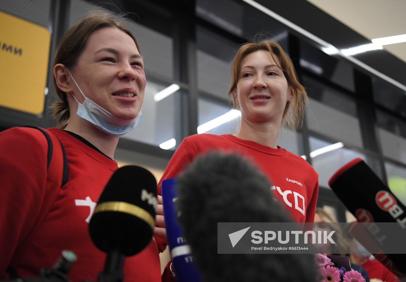 Russia  Olympics 2020 Athletes Arrival