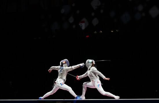Japan Olympics 2020 Fencing Women Sabre Team