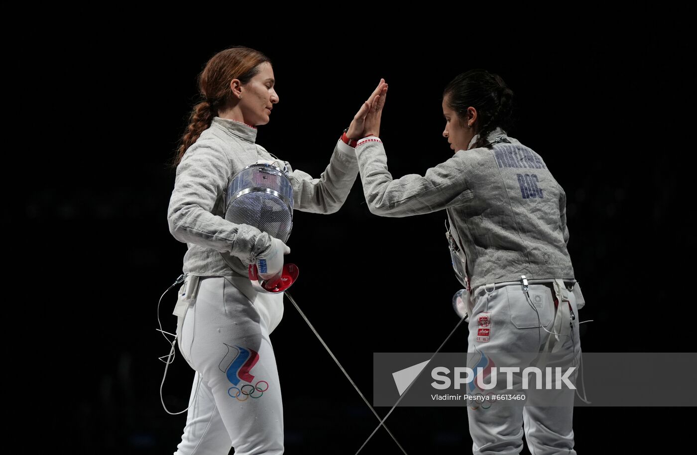 Japan Olympics 2020 Fencing Women Sabre Team