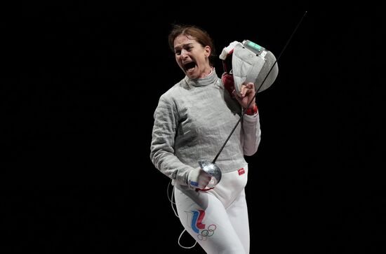 Japan Olympics 2020 Fencing Women Sabre Team