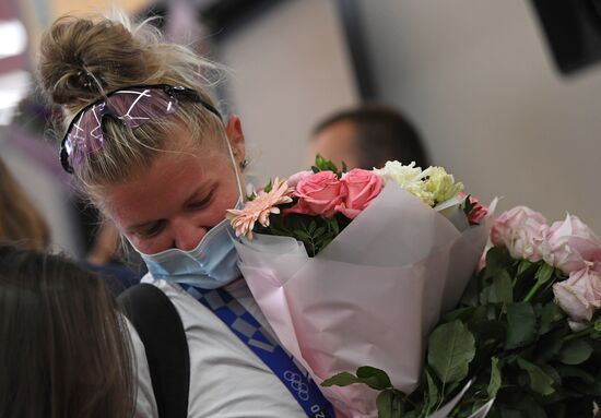 Russia  Olympics 2020 Athletes Arrival