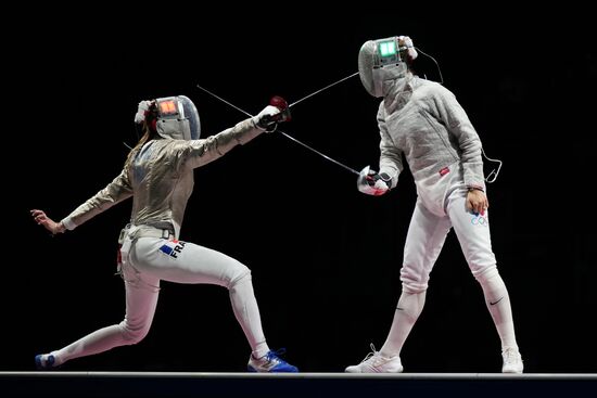 Japan Olympics 2020 Fencing Women Sabre Team