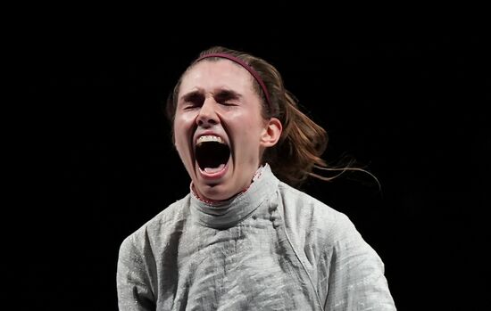 Japan Olympics 2020 Fencing Women Sabre Team