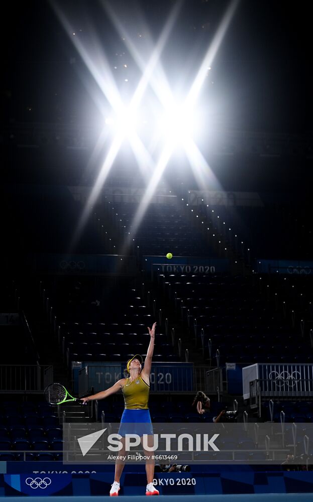 Japan Olympics 2020 Tennis Women Singles Rybakina - Svitolina