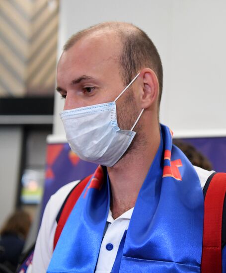 Russia  Olympics 2020 Athletes Arrival