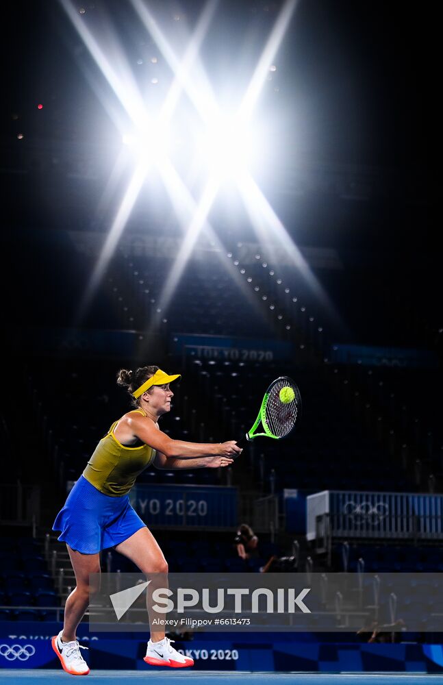 Japan Olympics 2020 Tennis Women Singles Rybakina - Svitolina