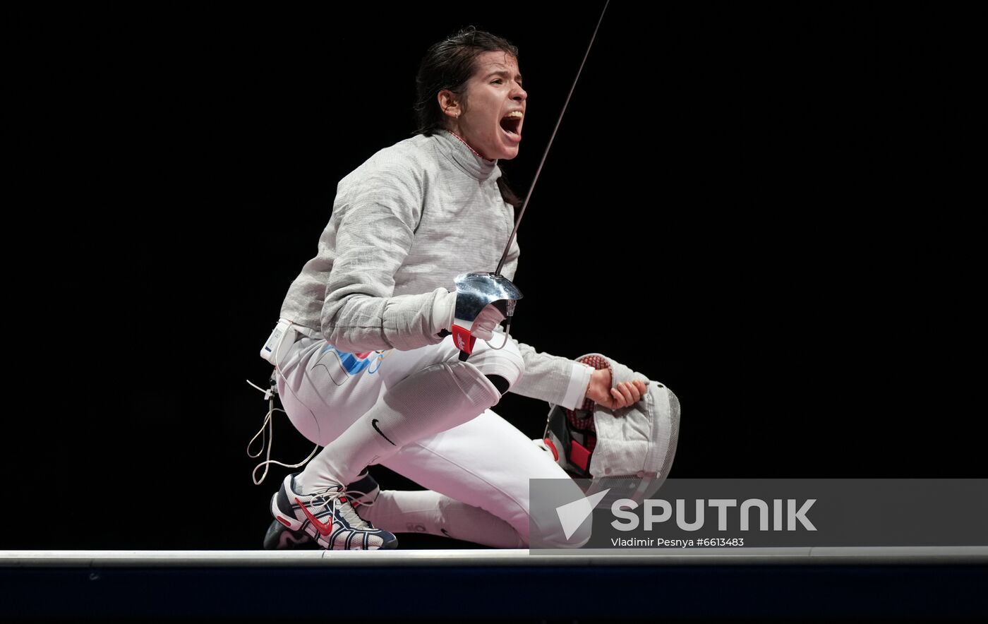 Japan Olympics 2020 Fencing Women Sabre Team