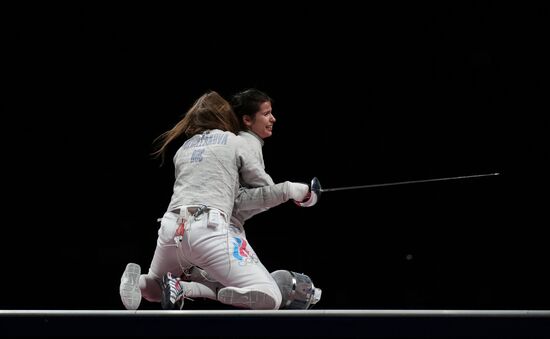 Japan Olympics 2020 Fencing Women Sabre Team