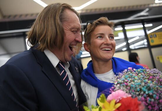 Russia  Olympics 2020 Athletes Arrival