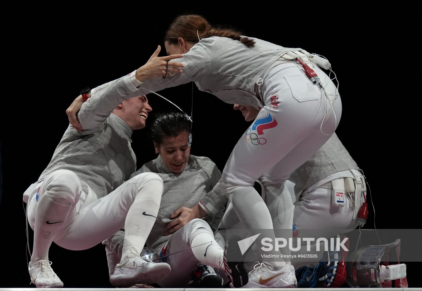 Japan Olympics 2020 Fencing Women Sabre Team