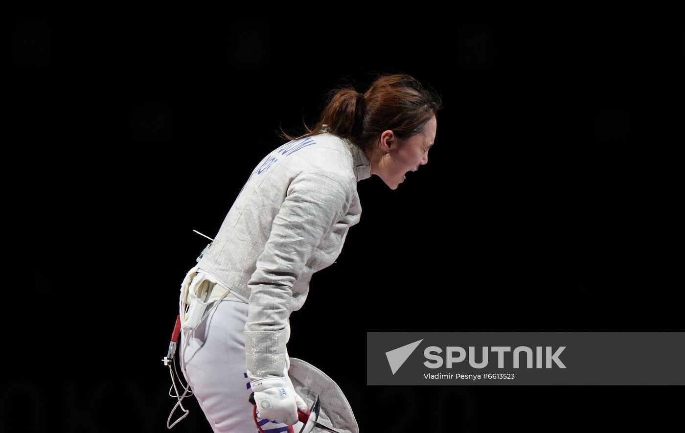 Japan Olympics 2020 Fencing Women Sabre Team