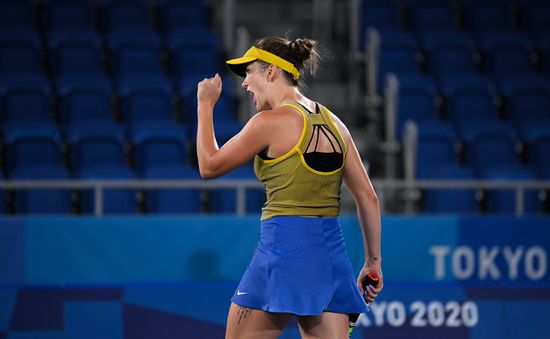 Japan Olympics 2020 Tennis Women Singles Rybakina - Svitolina