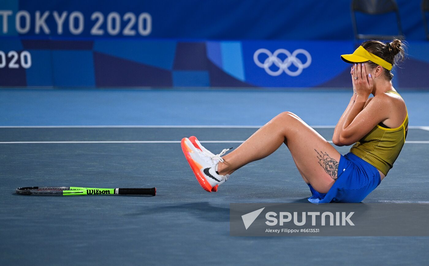 Japan Olympics 2020 Tennis Women Singles Rybakina - Svitolina