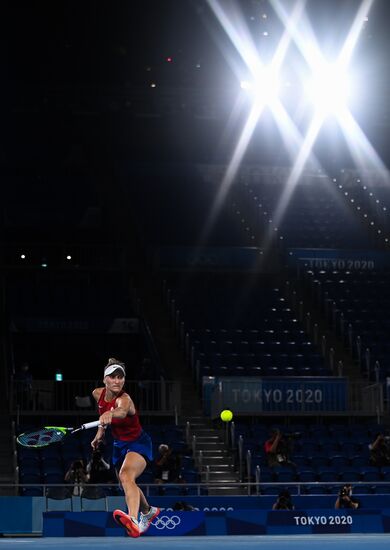 Japan Olympics 2020 Tennis Women Singles Bencic - Vondrousova