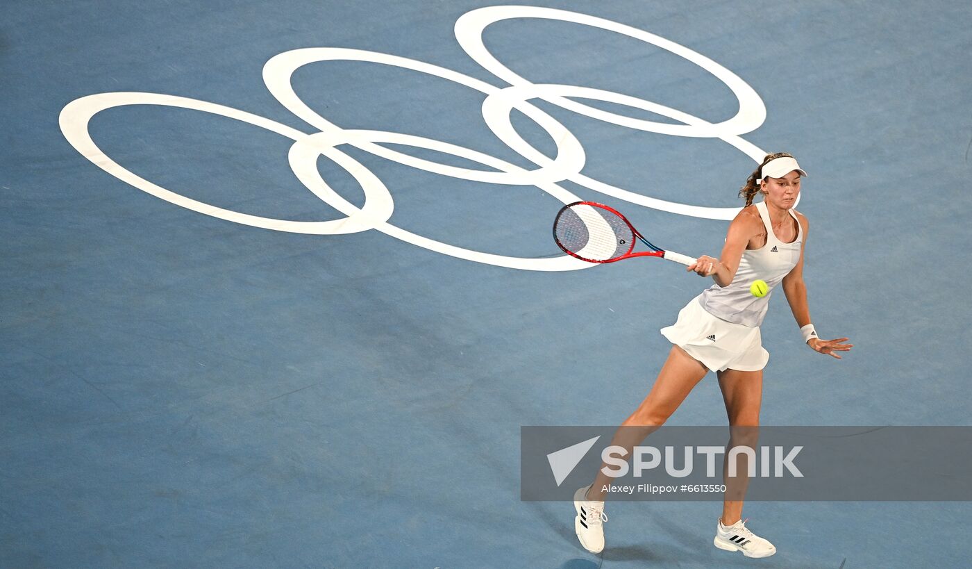 Japan Olympics 2020 Tennis Women Singles Rybakina - Svitolina