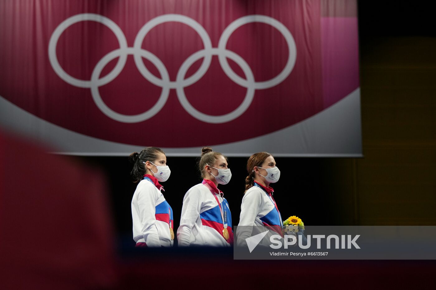 Japan Olympics 2020 Fencing Women Sabre Team