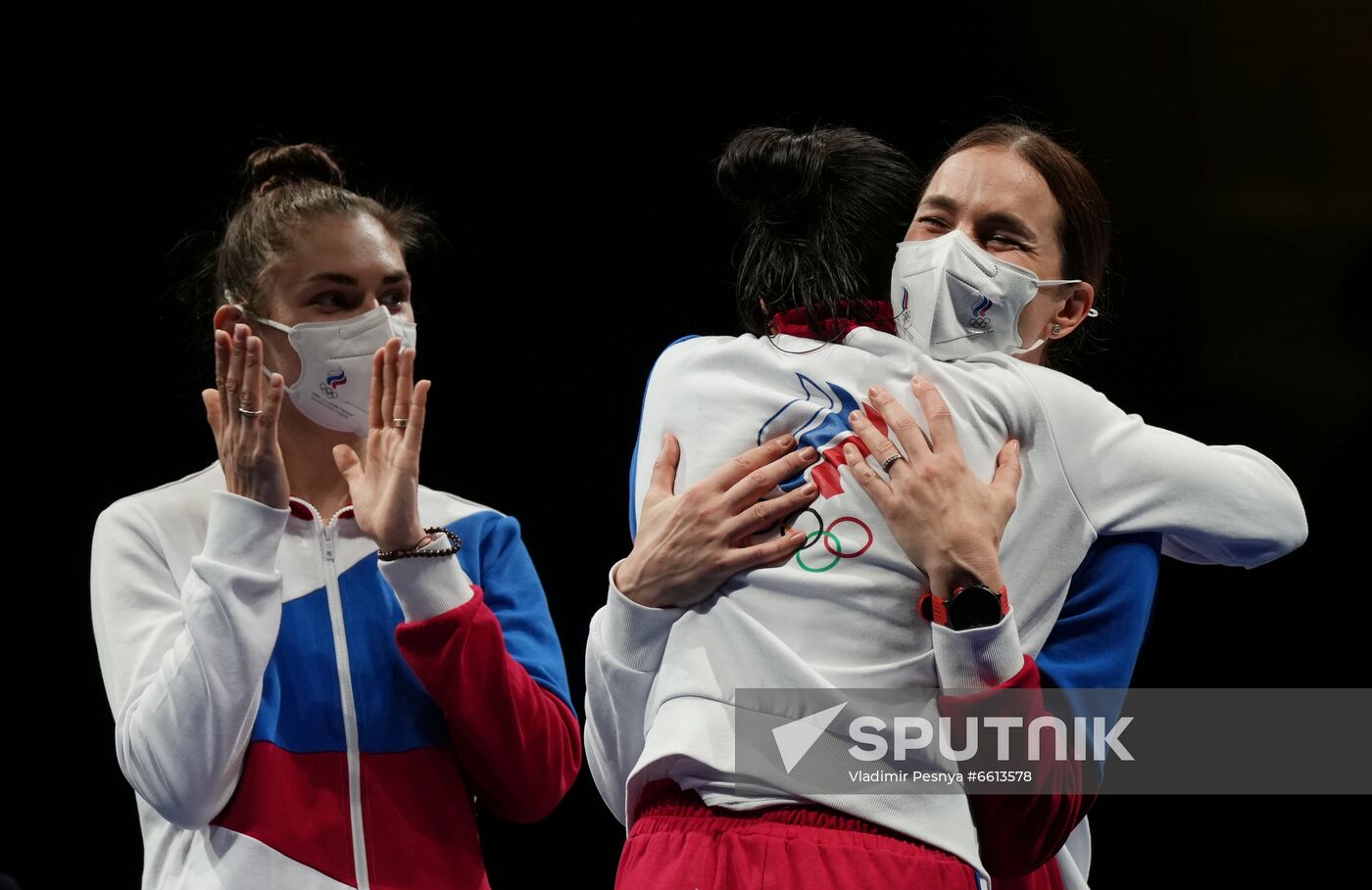 Japan Olympics 2020 Fencing Women Sabre Team