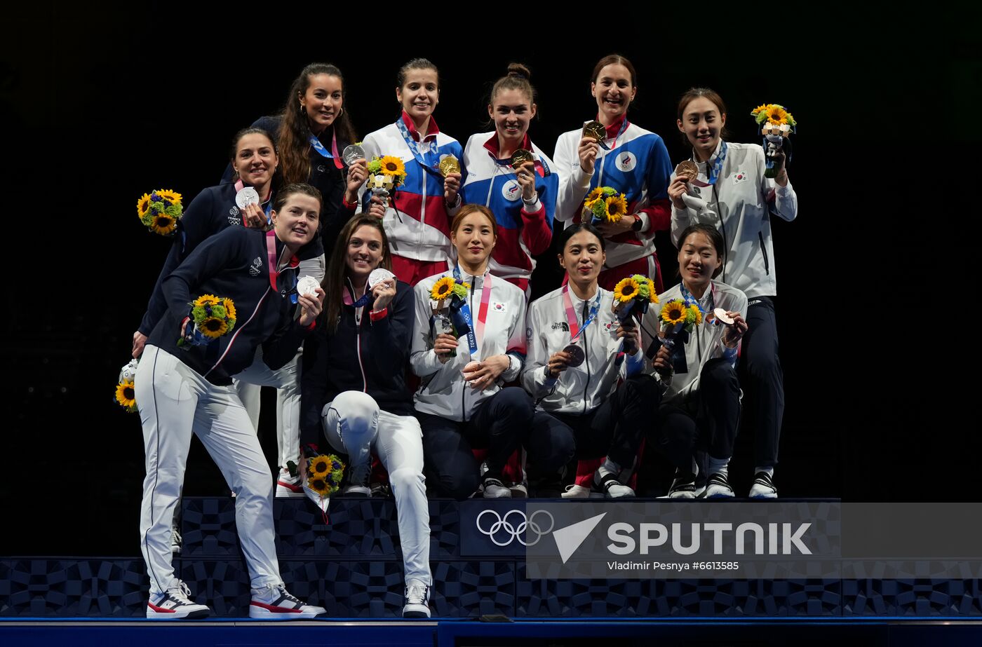 Japan Olympics 2020 Fencing Women Sabre Team