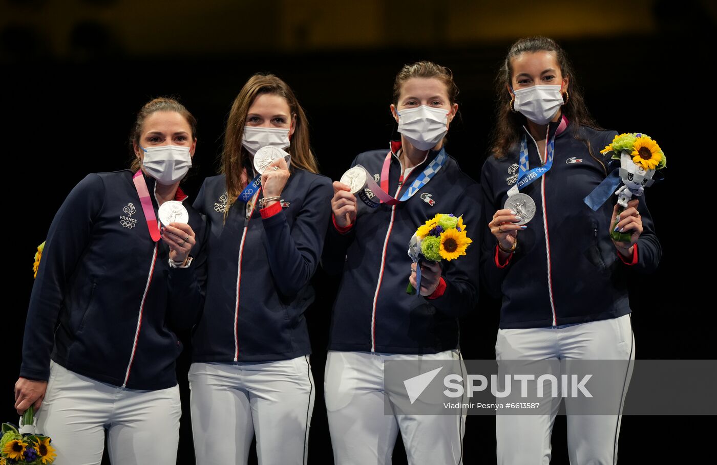 Japan Olympics 2020 Fencing Women Sabre Team