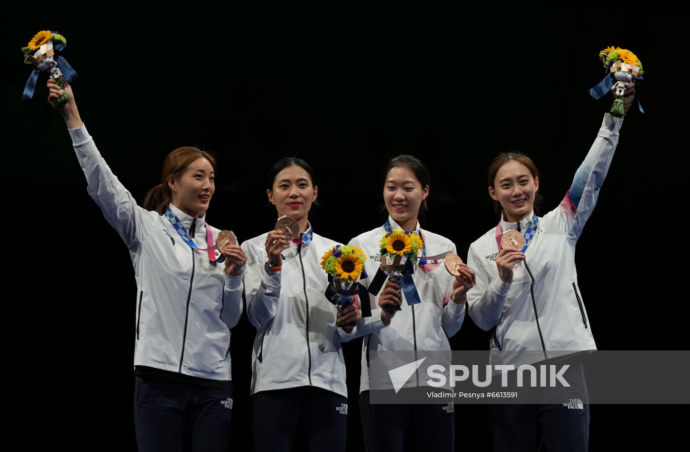 Japan Olympics 2020 Fencing Women Sabre Team
