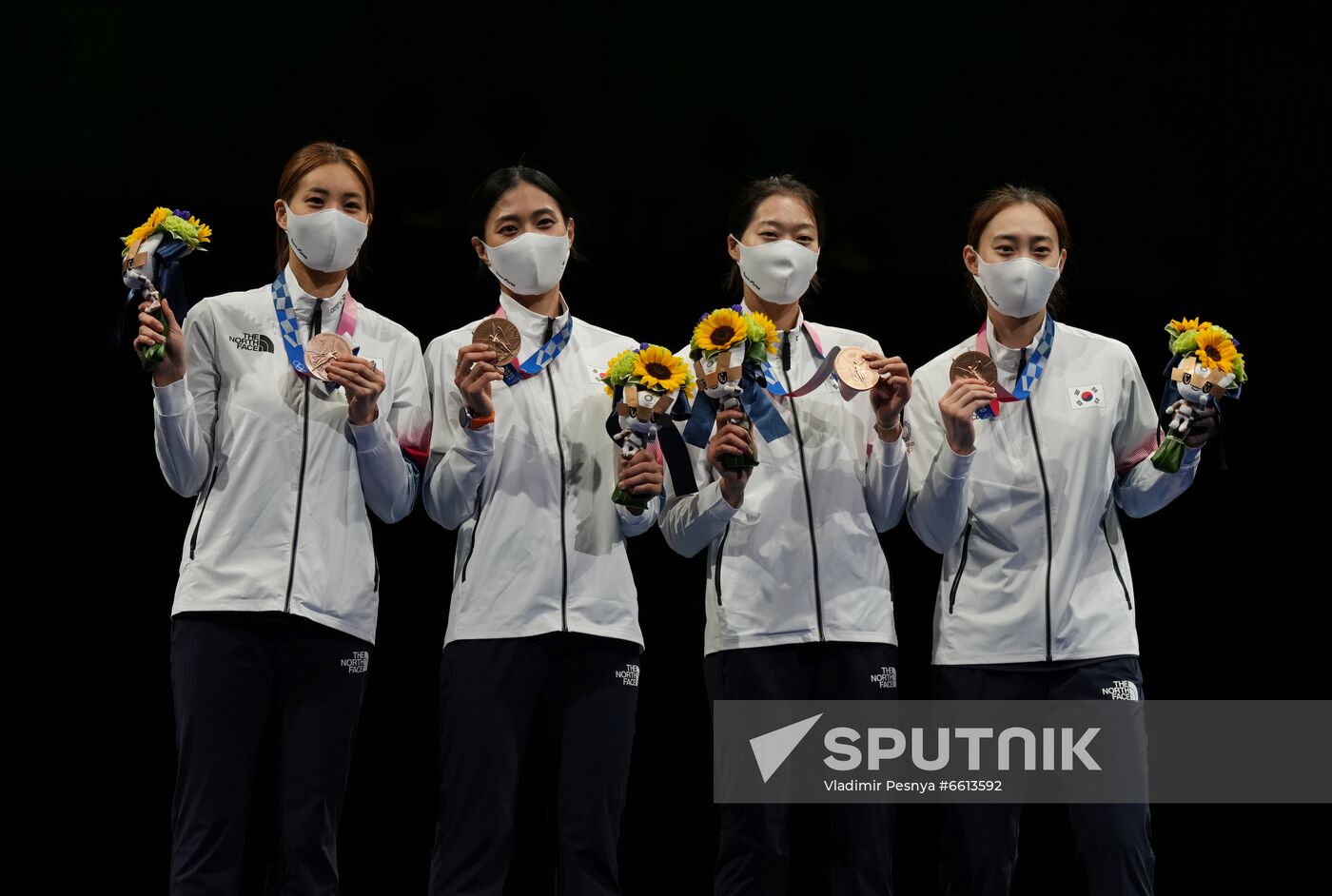 Japan Olympics 2020 Fencing Women Sabre Team