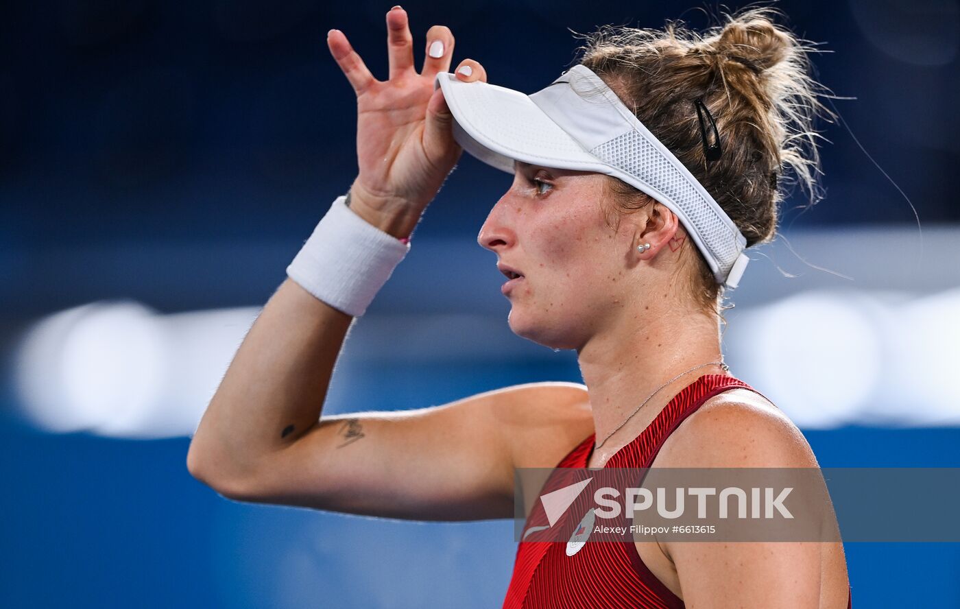 Japan Olympics 2020 Tennis Women Singles Bencic - Vondrousova