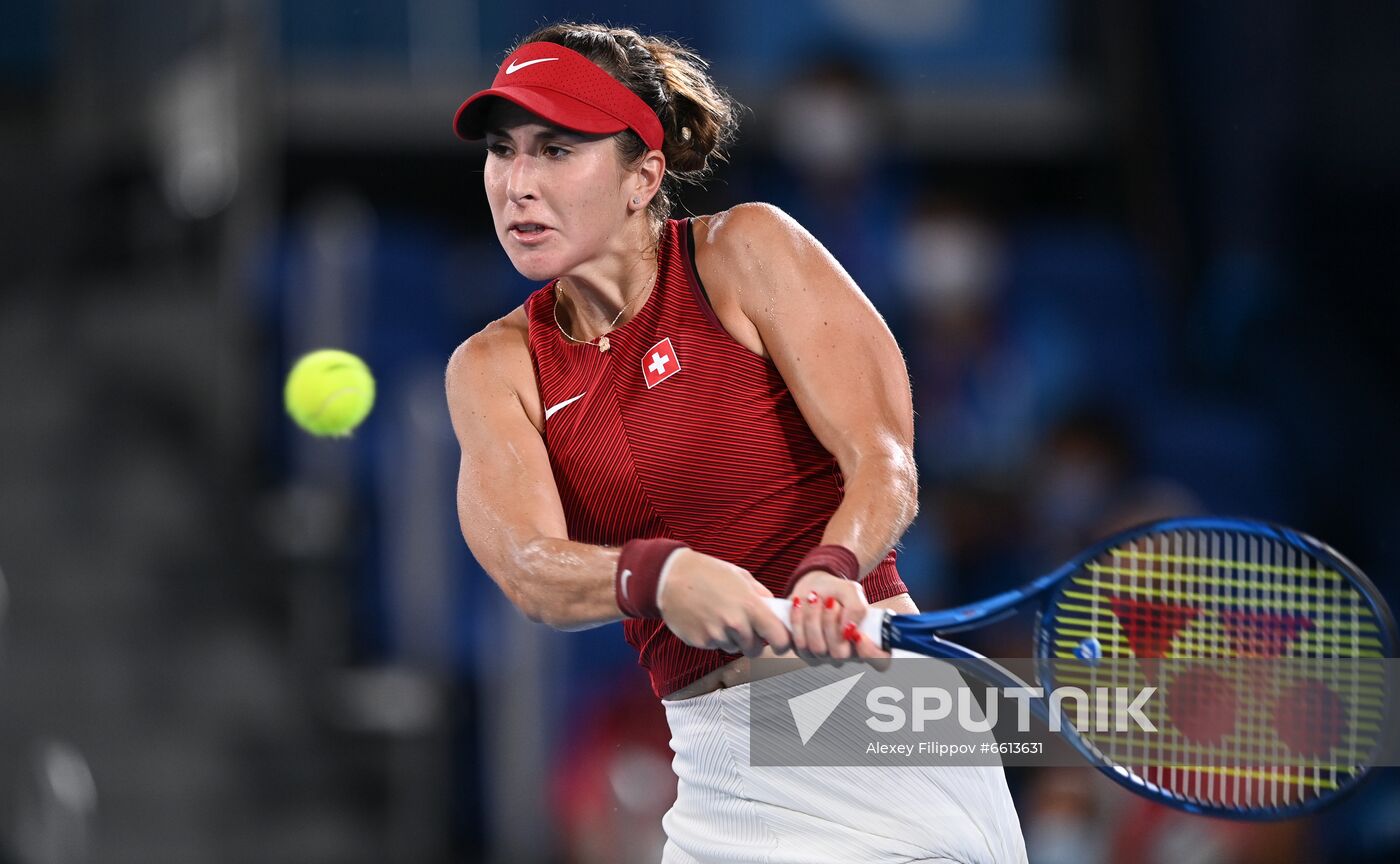 Japan Olympics 2020 Tennis Women Singles Bencic - Vondrousova