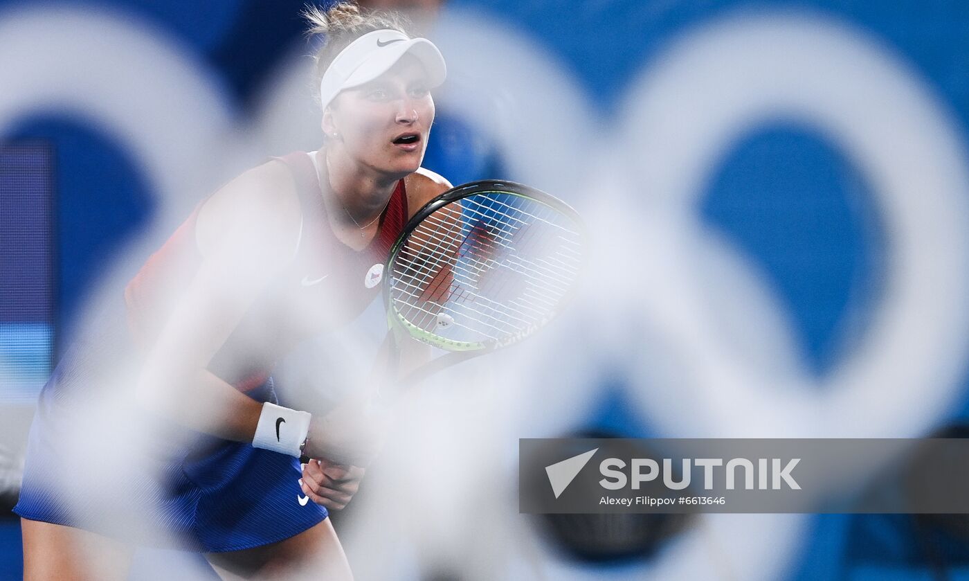 Japan Olympics 2020 Tennis Women Singles Bencic - Vondrousova